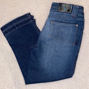Vezucci Crop Blue Jeans Size 10